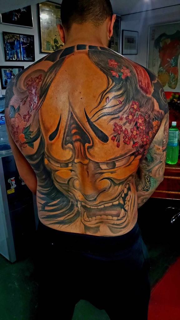 tatto back master art tattoo