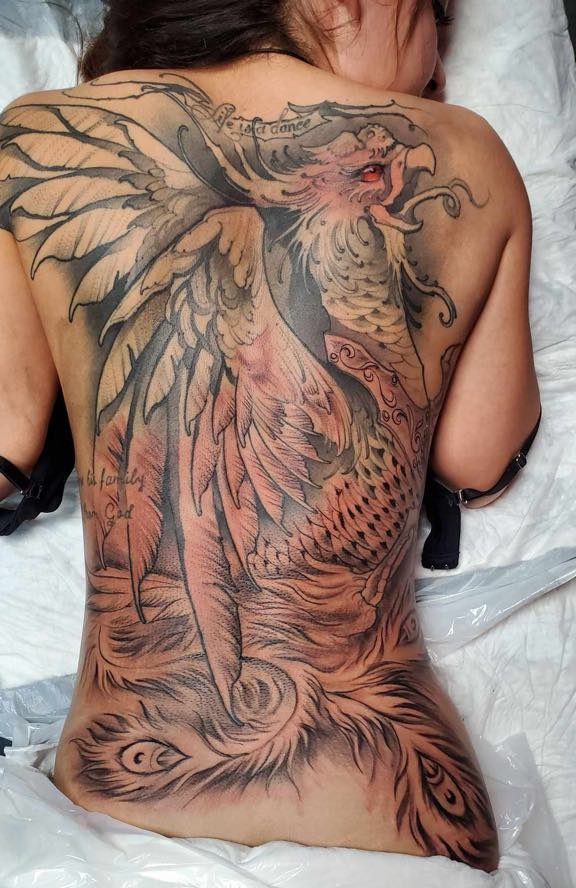 tatto back master art tattoo