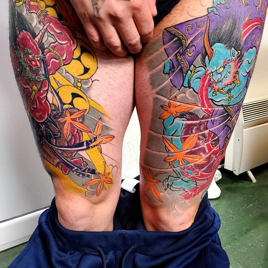 tatto leg master art tattoo