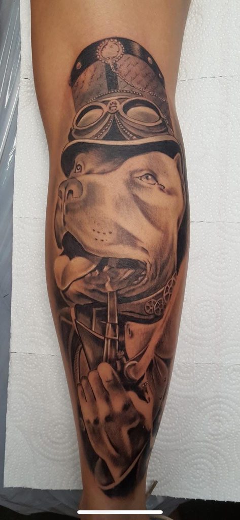 tatto leg 