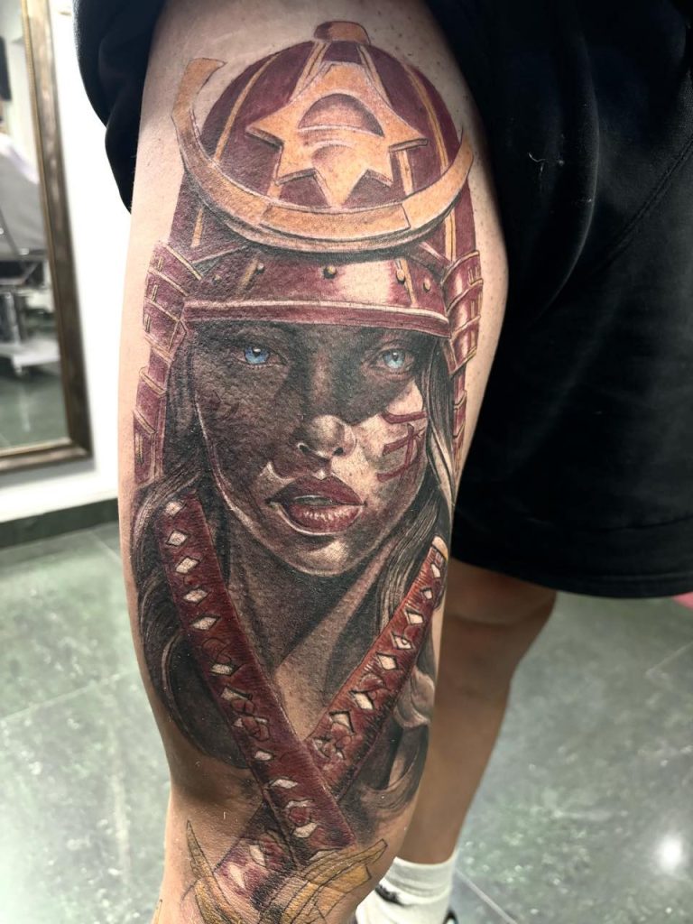 tatto leg