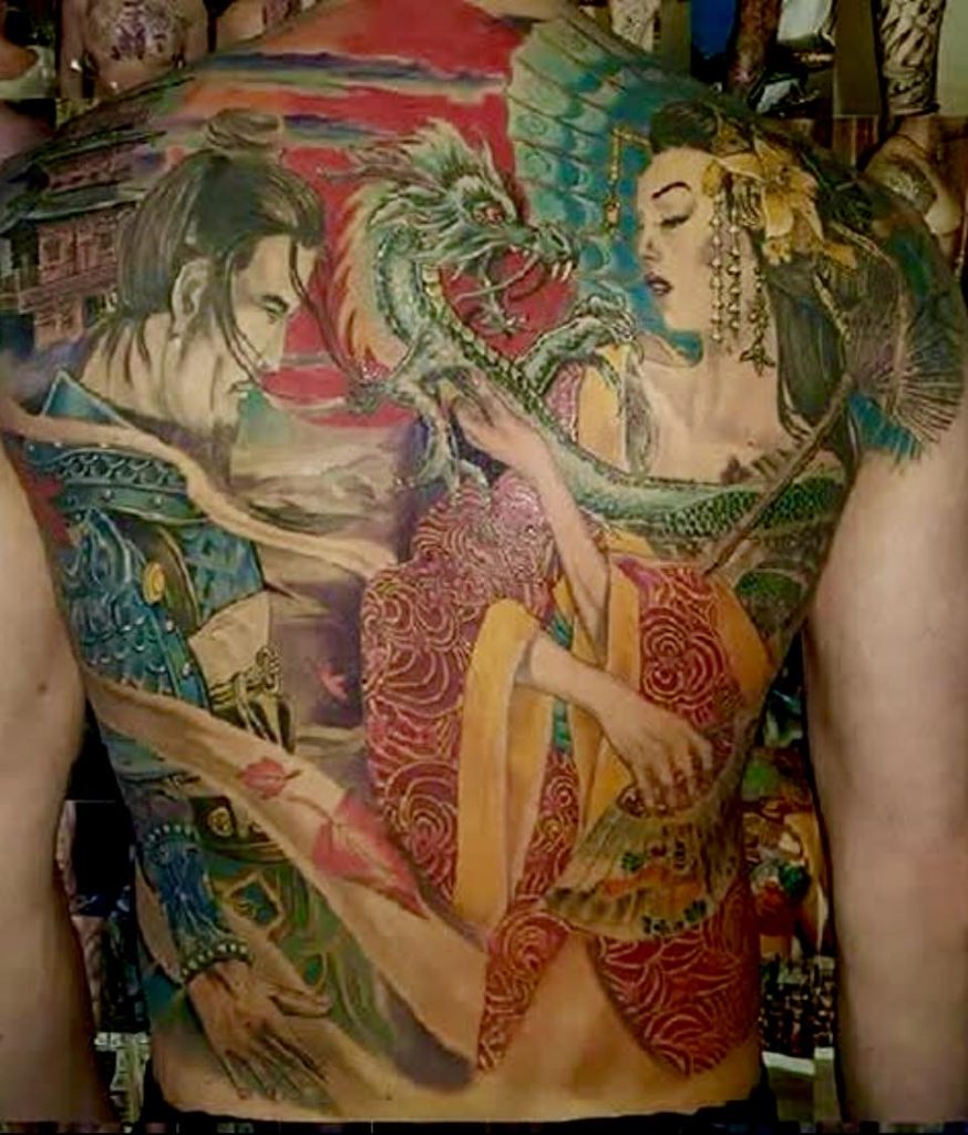 tatto back master art tattoo