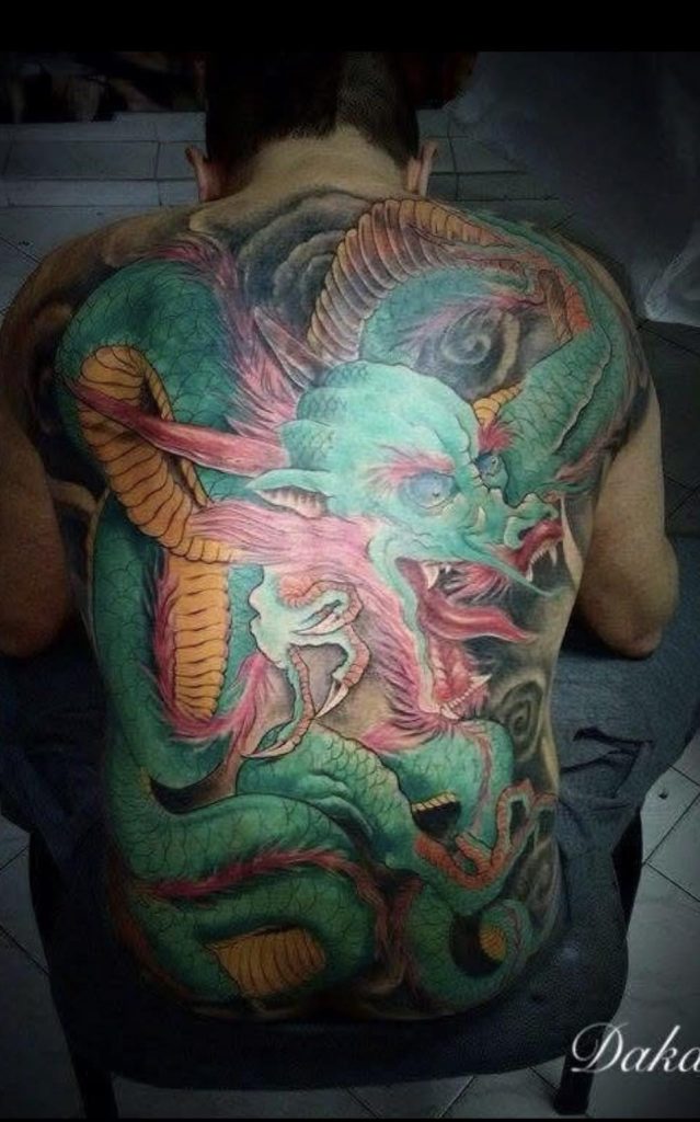 tatto back master art tattoo