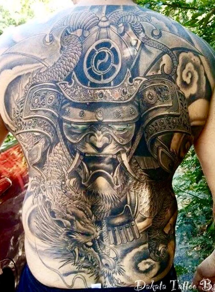 tatto back master art tattoo