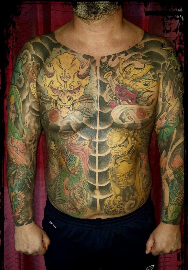 tatto chest master art tattoo