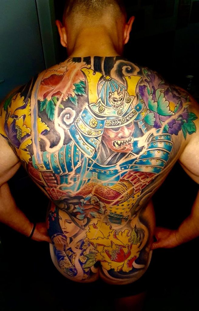 tatto back master art tattoo
