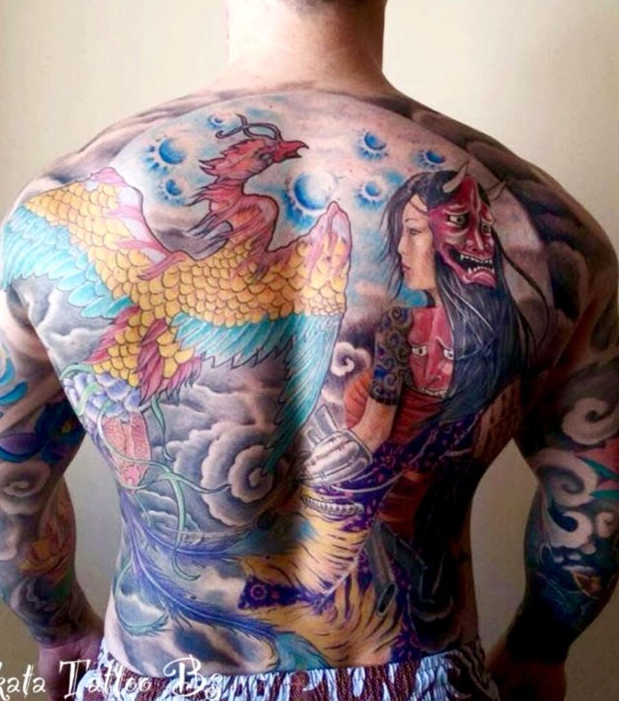 tatto back master art tattoo